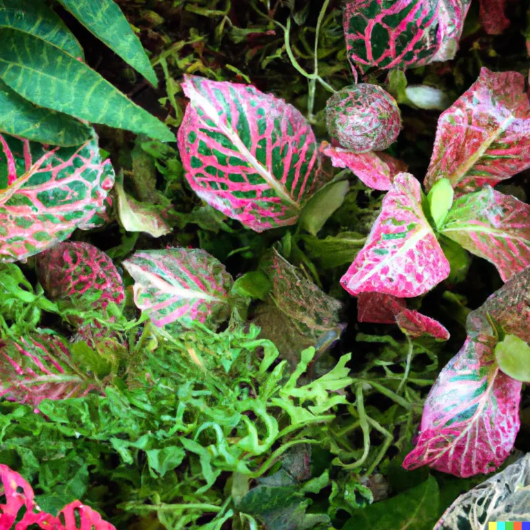 Make a Fittonia Terrarium
