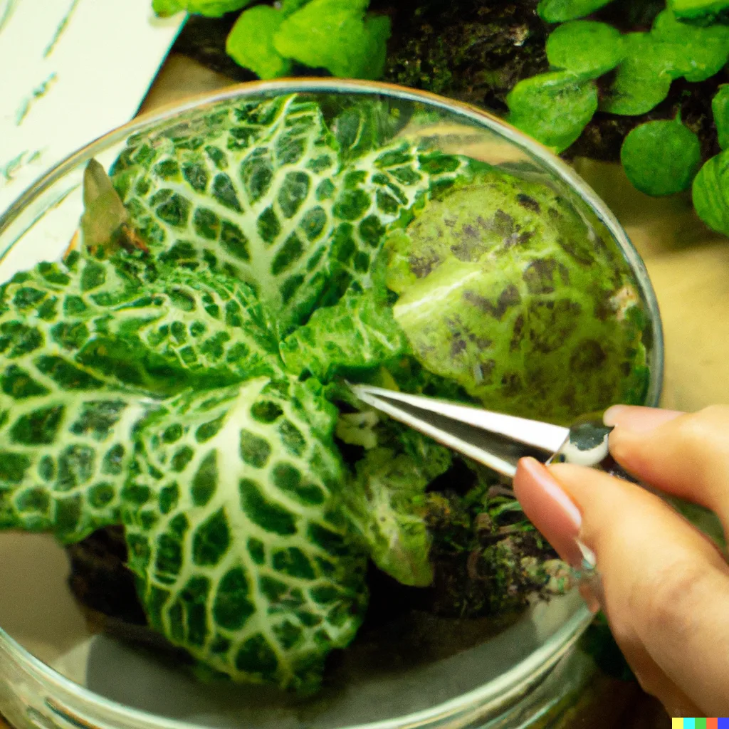 Terrarium plant care