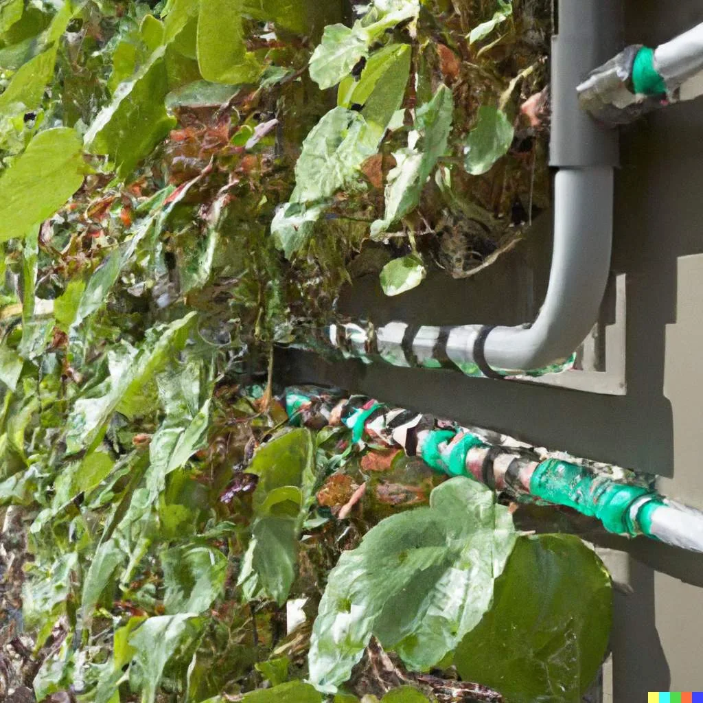 Living wall irrigation detail