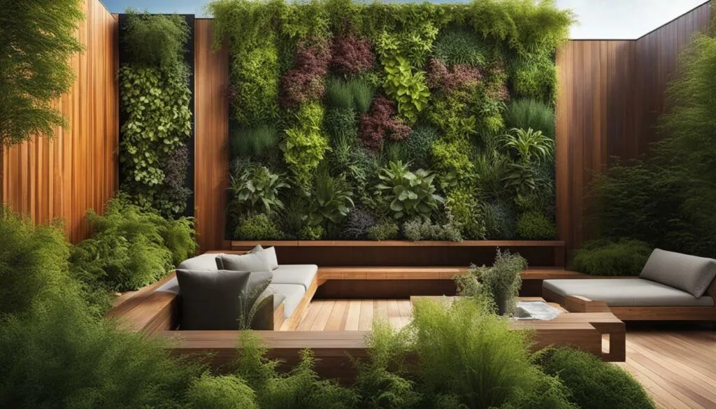 Cedar Vertical Garden Cedar Vertical Garden