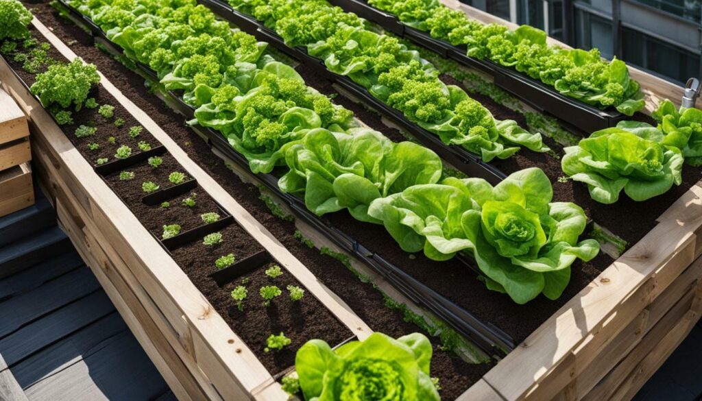DIY Vertical Lettuce Garden