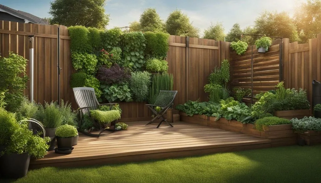 Gronomics vertical garden side view