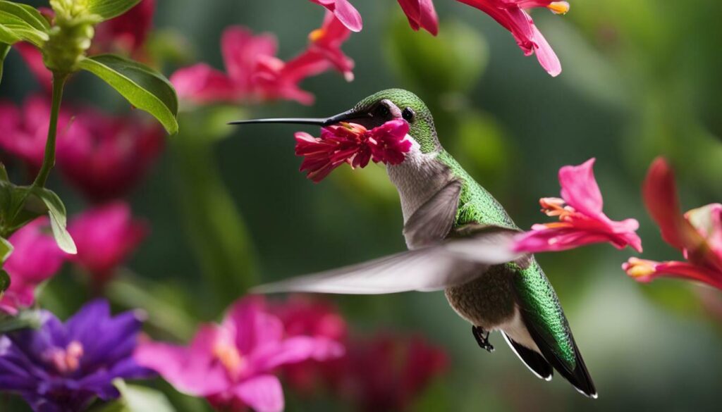 How to build a hummingbird vertical garden
