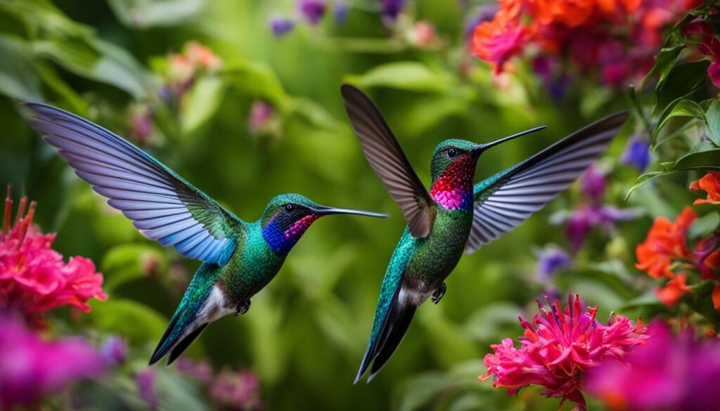 Hummingbird Vertical Garden