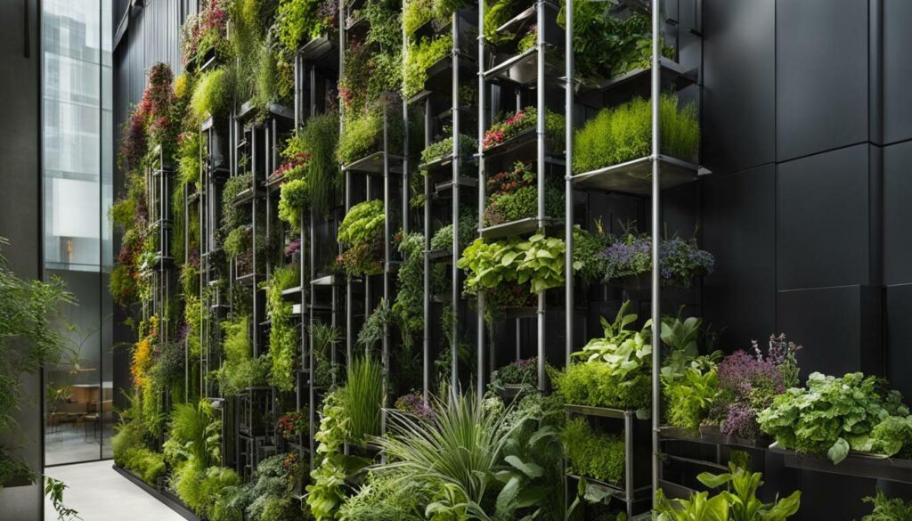 Image of sustainable urban gardening