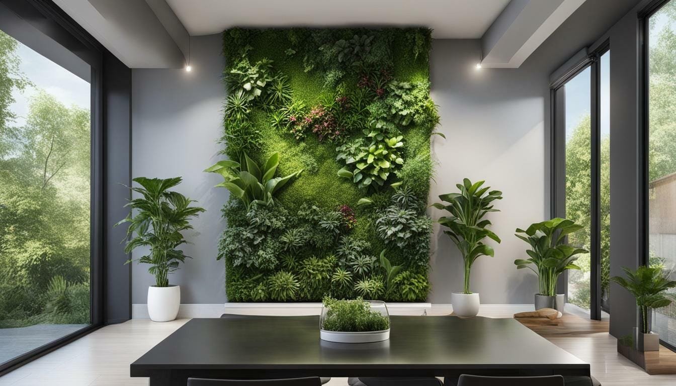 Photo inspiration: Transform Your Space With A Vertical Wall Garden Indoor Photo Inspiration