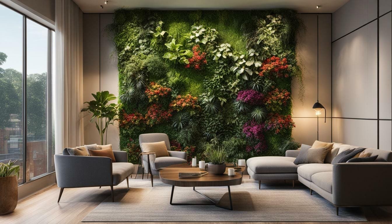 Transform Your Space with a Faux Vertical Garden Wall Vertical Live