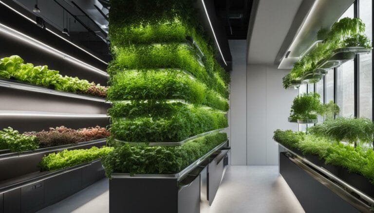 Indoor Vertical Hydroponic Garden