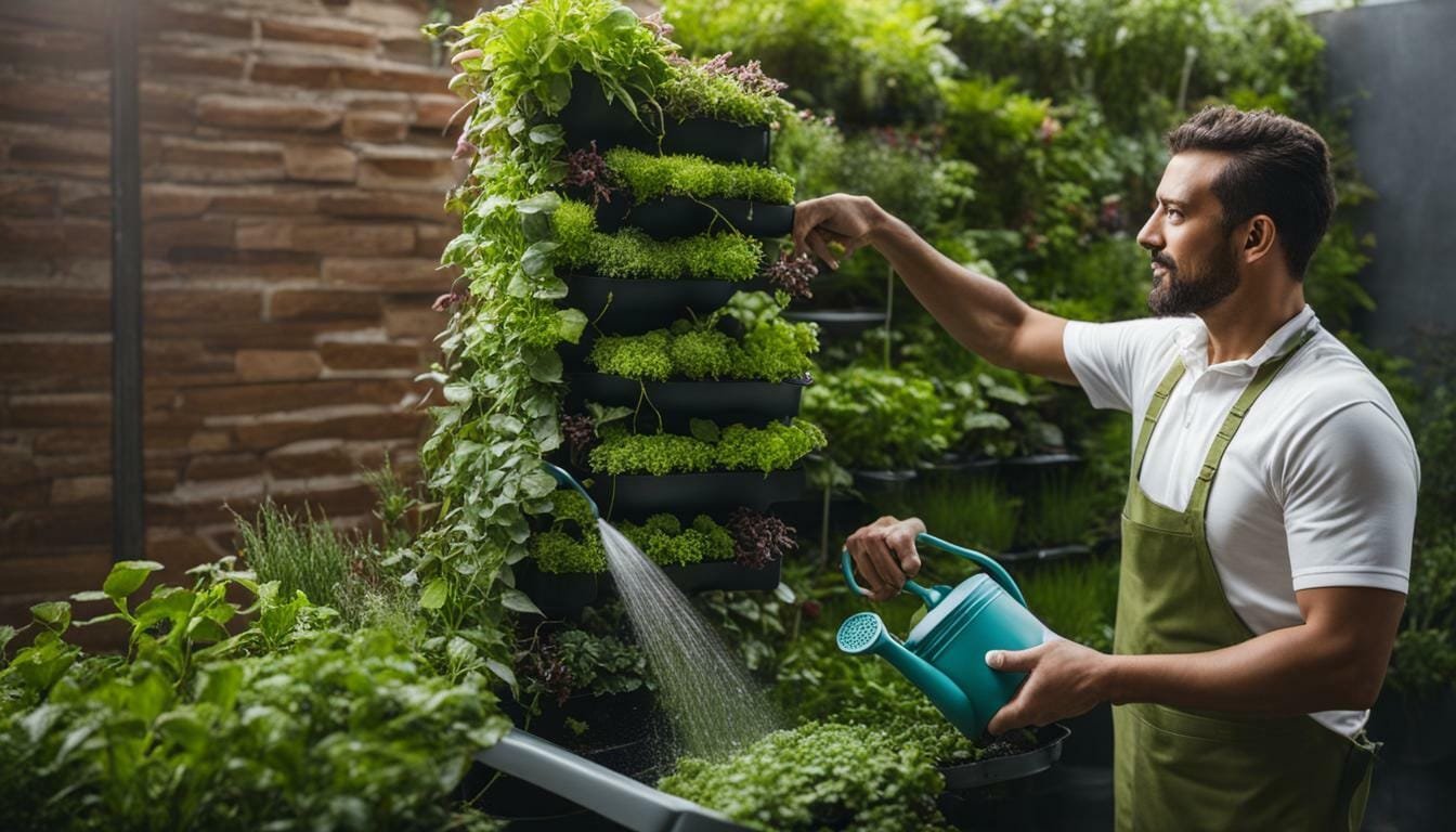 Efficient Vertical Garden Watering System Ultimate Guide Vertical