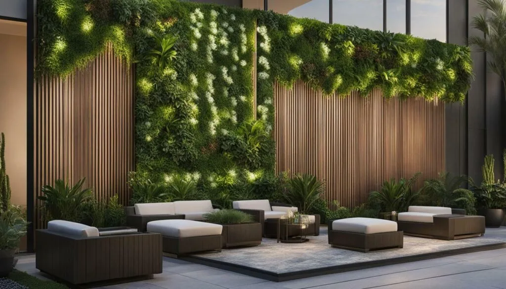 Outdoor Vertical Garden Panels