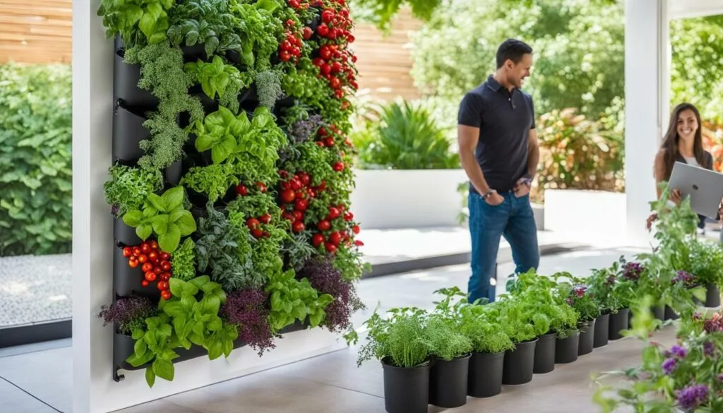 PVC vertical garden PVC vertical garden