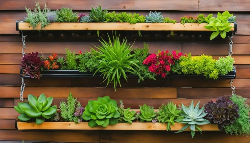 Repurposing Gutters for Vertical Gardens Repurposing Gutters for Vertical Gardens