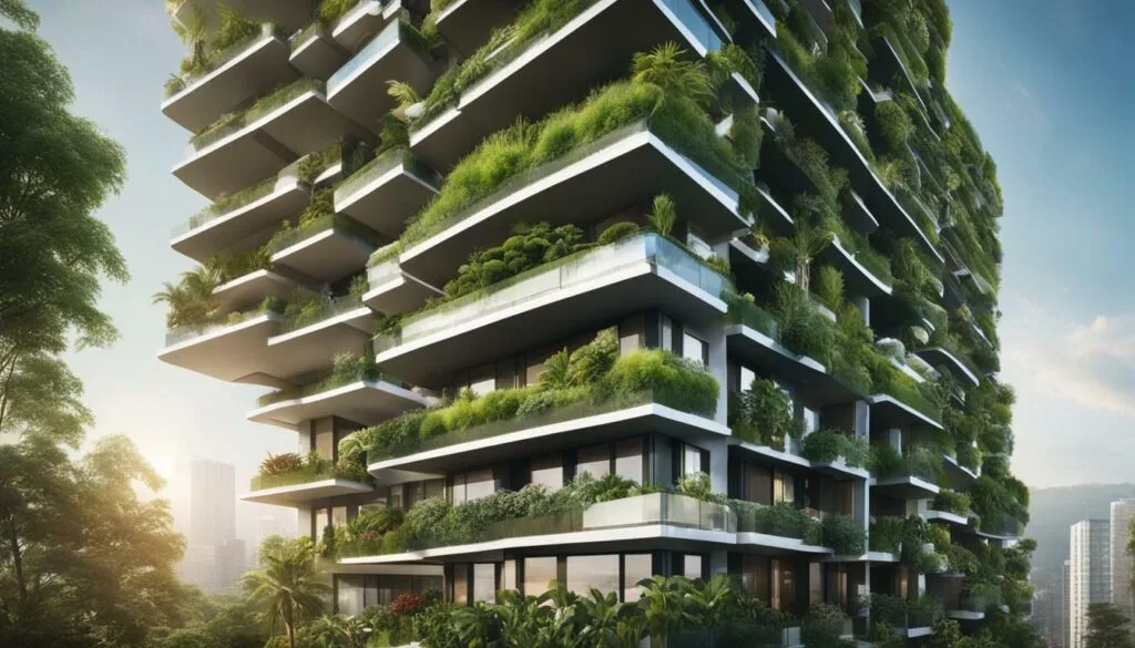 Urban Apartment Balcony Vertical Herb Garden Setup