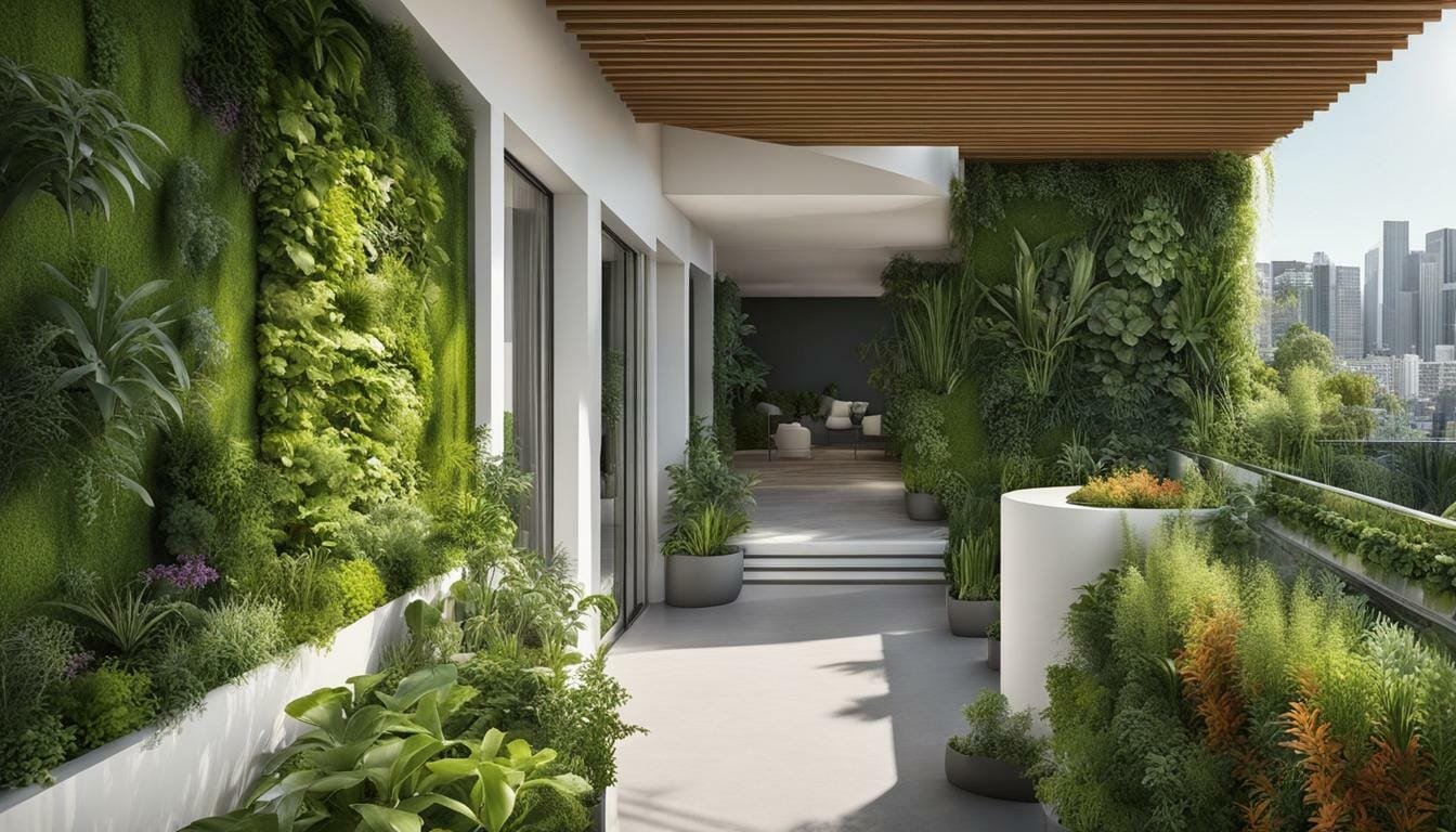 Build Your Own Vertical Garden Balcony A Step by Step Guide Vertical Live Garden