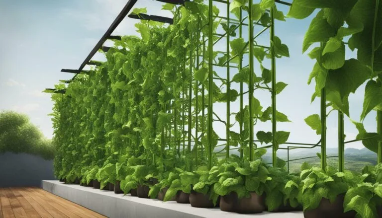 Vertical Garden Zucchini