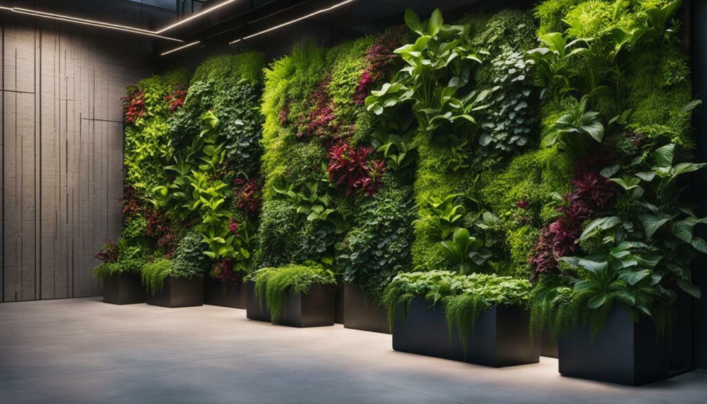 Vertical Garden with Compost Image
