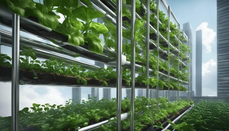 Vertical Hydroponic Garden