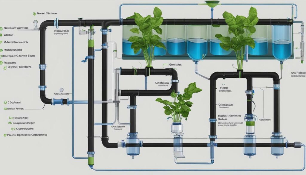 Vertical Hydroponic System Diagram