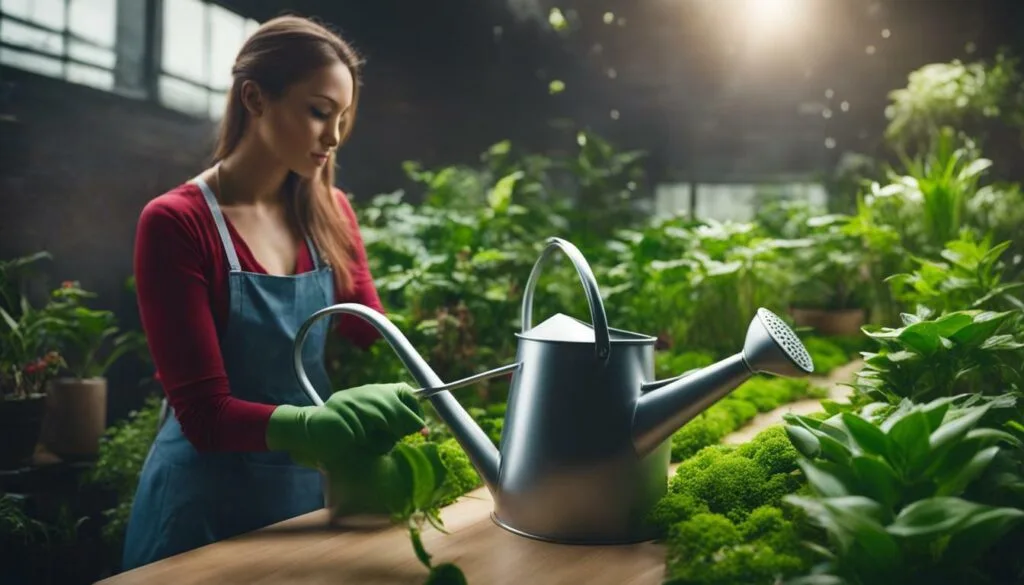 Vertical Indoor Garden Maintenance