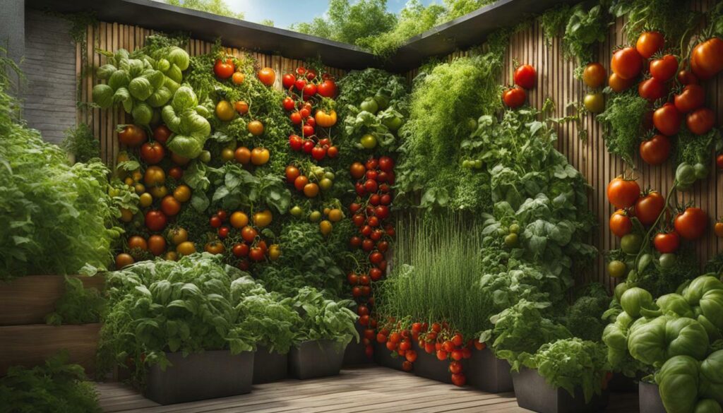 Vertical Tomato Garden