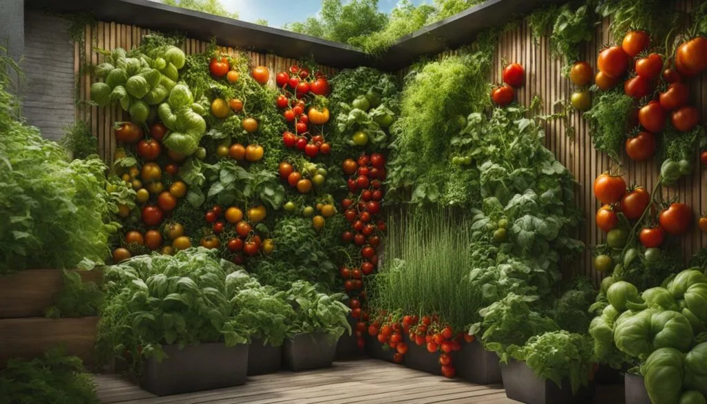 Vertical Tomato Garden