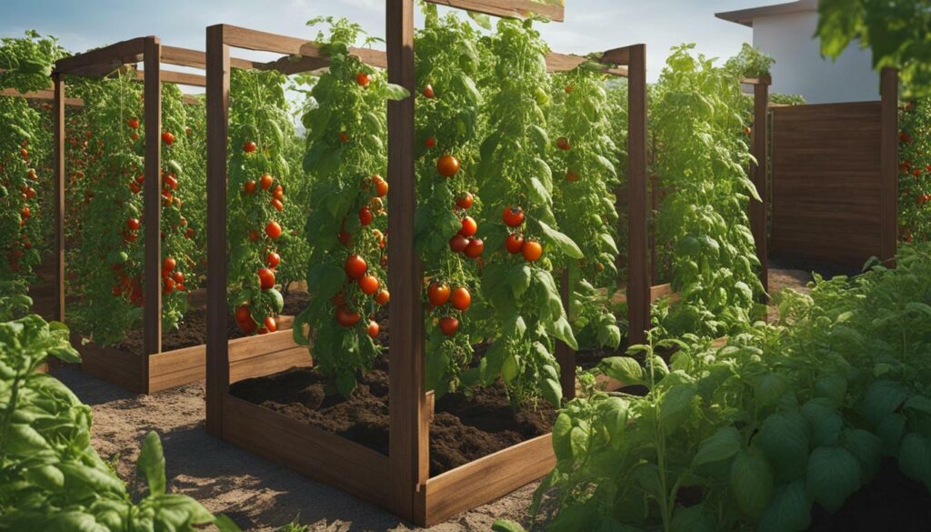 Vertical Tomato Garden