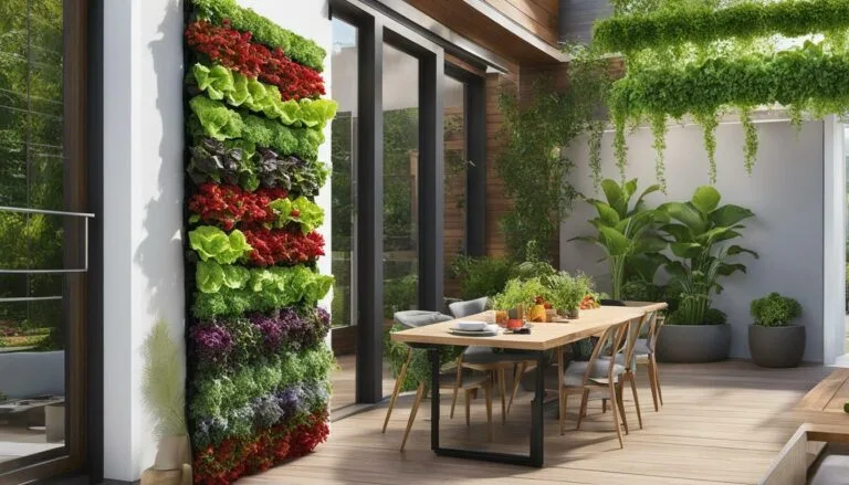 Vertical gardening image