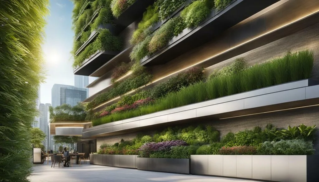 Image 5: commercial vertical garden system
