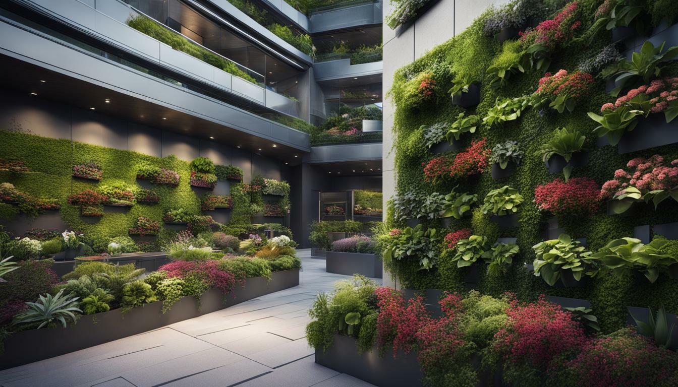 commercial vertical garden system