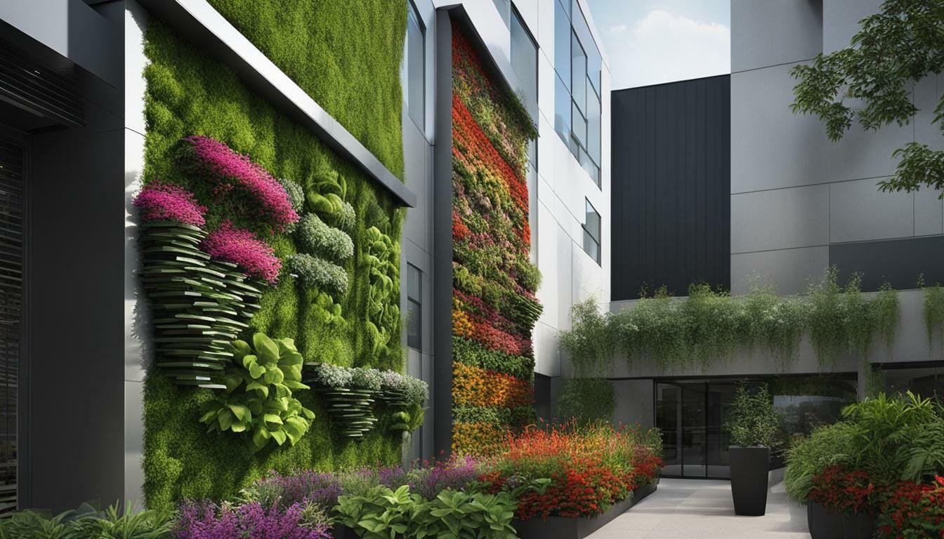 Vertical Garden Installation Solutions For Industrial Spaces photo