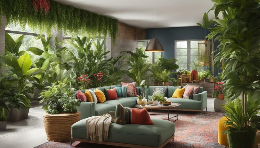 create a tropical oasis indoors