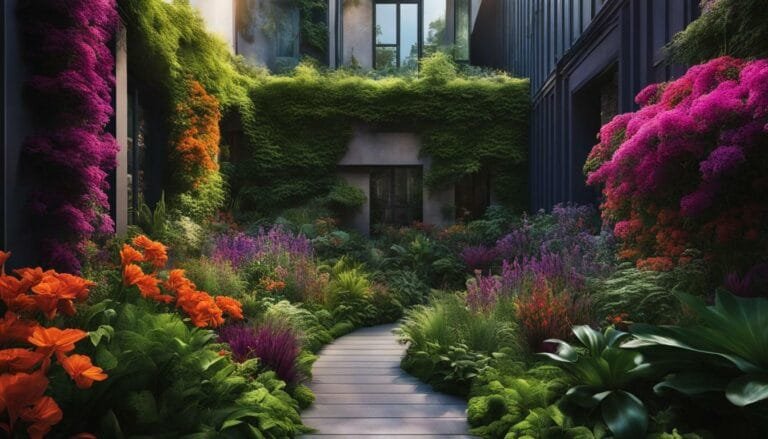 gutter vertical garden