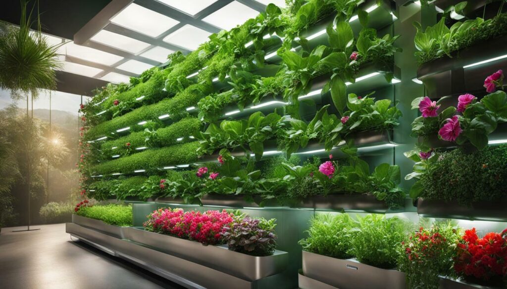 hydroponic garden vertical