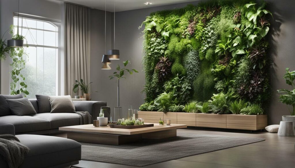 indoor vertical garden