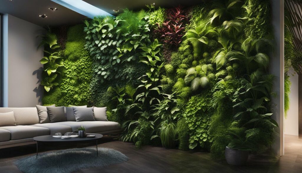 indoor vertical garden
