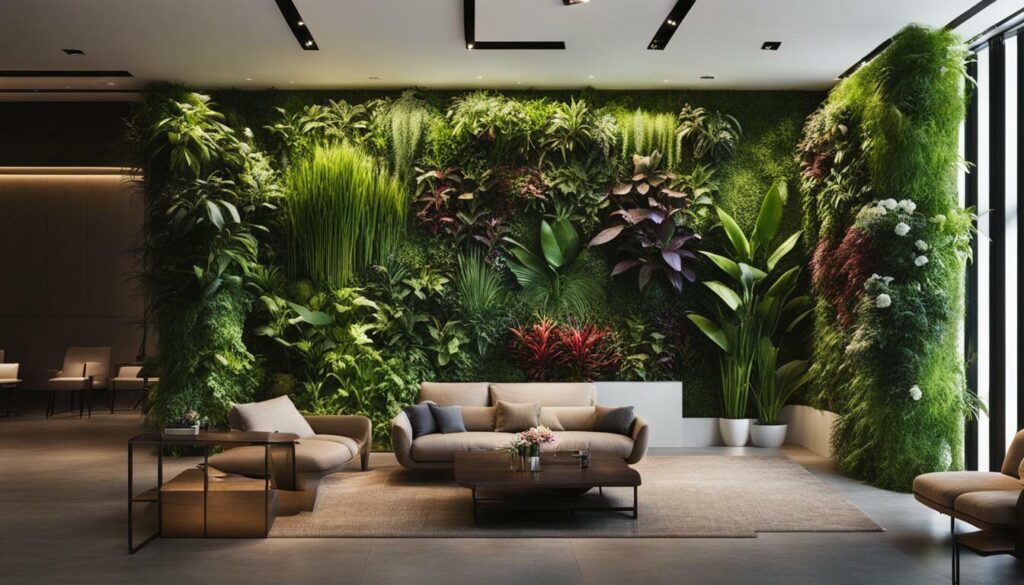 indoor vertical garden image