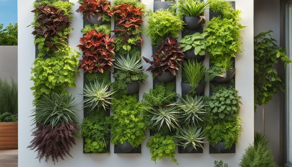 upcycled wall planters
