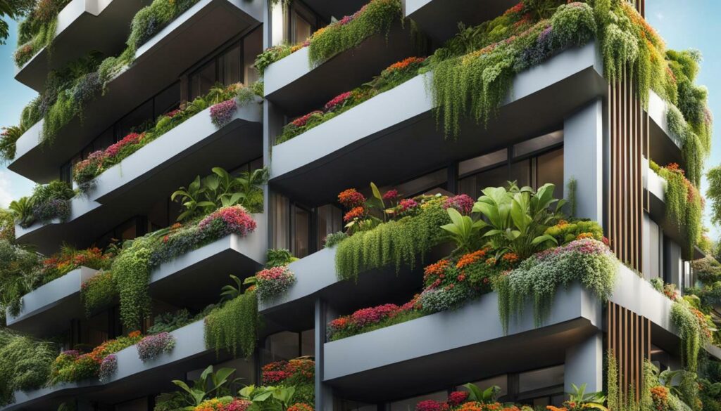 vertical garden apartment
