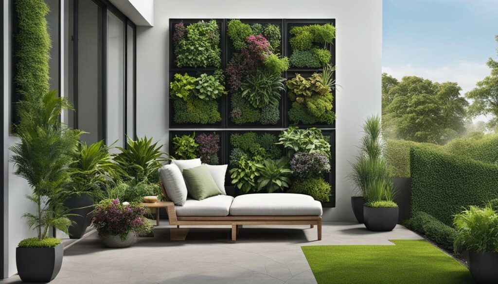 vertical garden frame