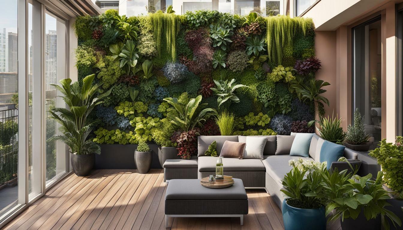 vertical garden ideas for balcony