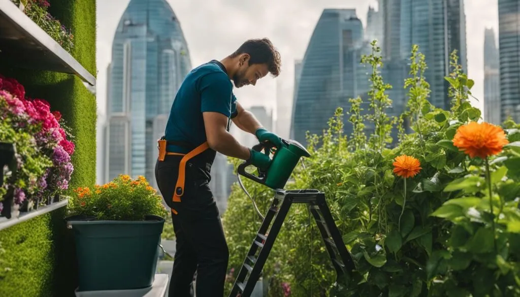 vertical garden supply