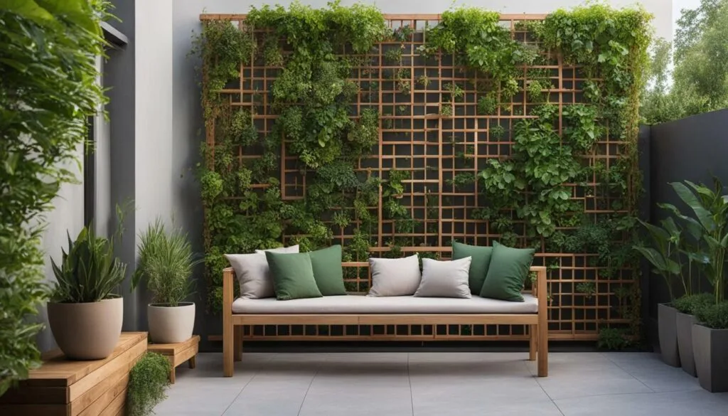 vertical garden trellis for small spaces vertical garden trellis for small spaces