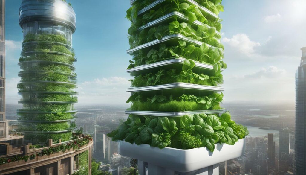vertical hydroponic tower