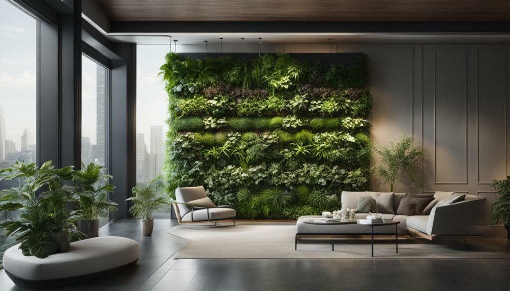 vertical indoor garden
