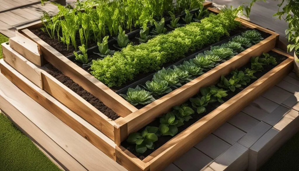 vertical raised garden bed vertical raised garden bed