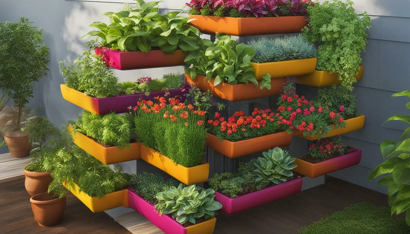 vertical raised garden bed