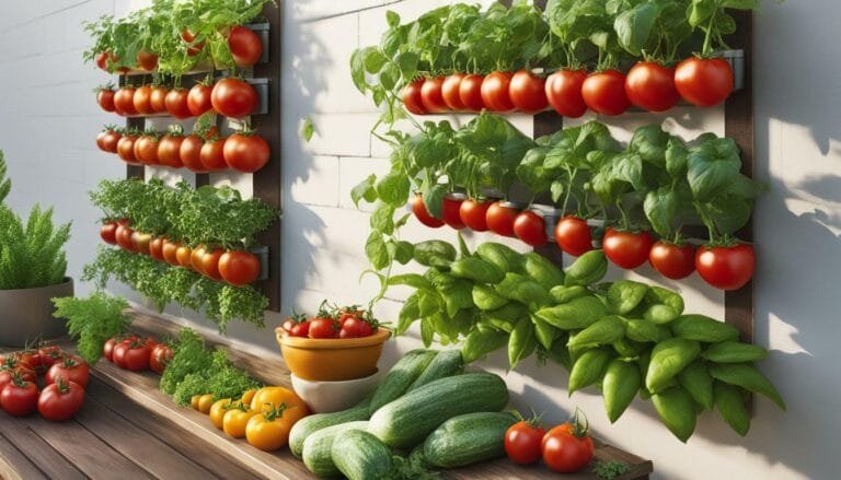 vertical veggie garden
