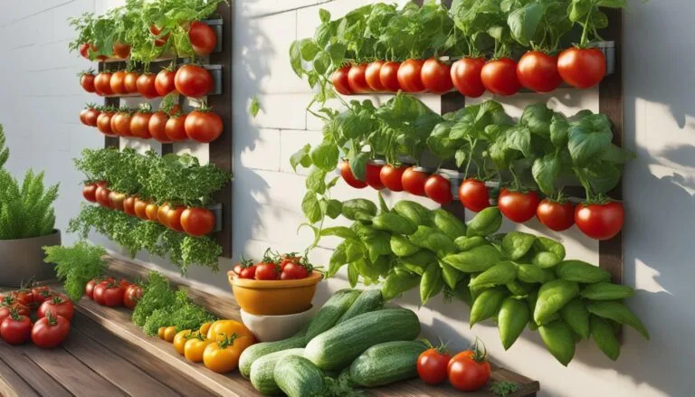 vertical veggie garden
