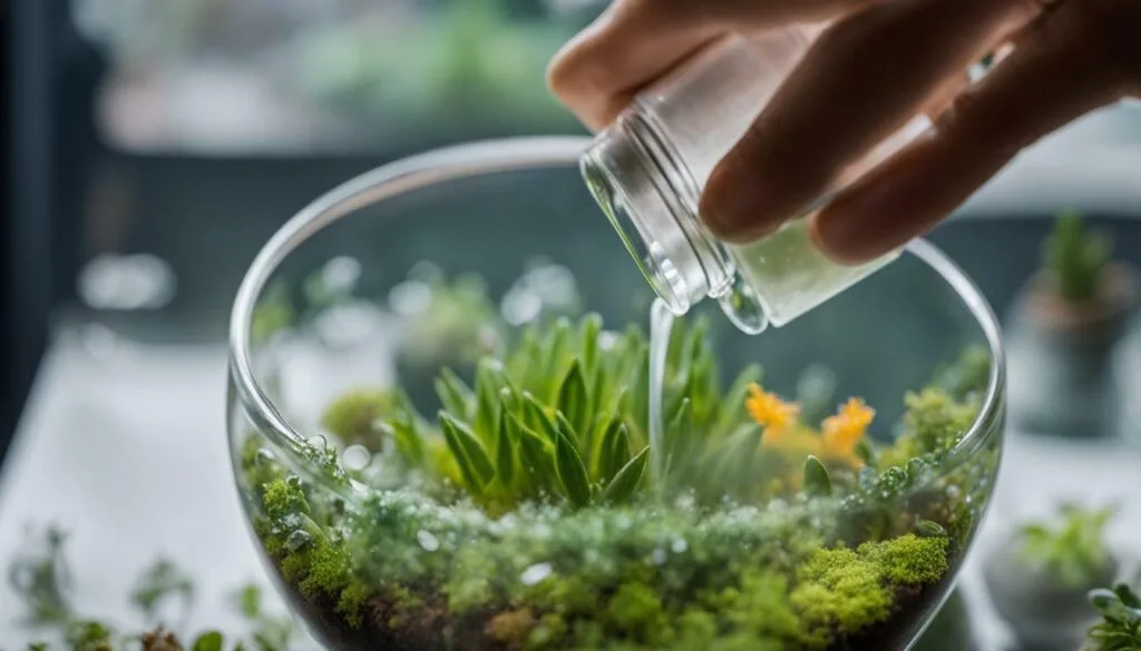 Cleaning and sanitizing terrarium glass Cleaning and sanitizing terrarium glass