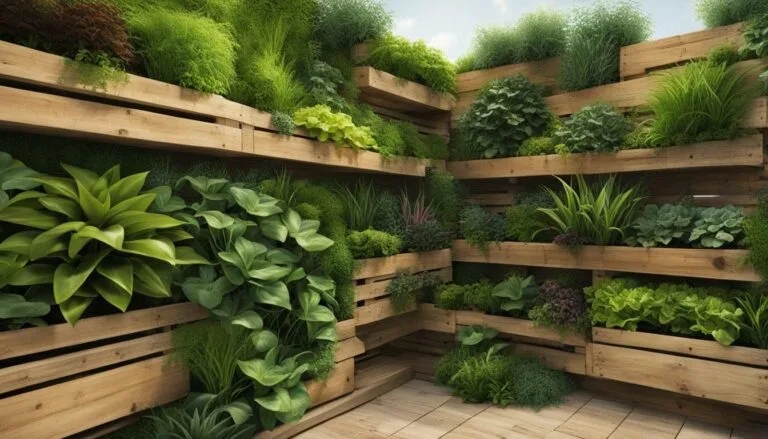 DIY Pallet Vertical Garden
